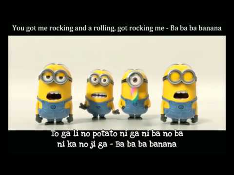 Banana and Potato Song (minions) @sotiriskke