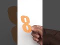 Easy Paper Number Cutting 8 Without Template Shorts mp3