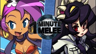 Shantae vs Filia (Shantae vs Skullgirls) - One Minute Melee S5 EP6