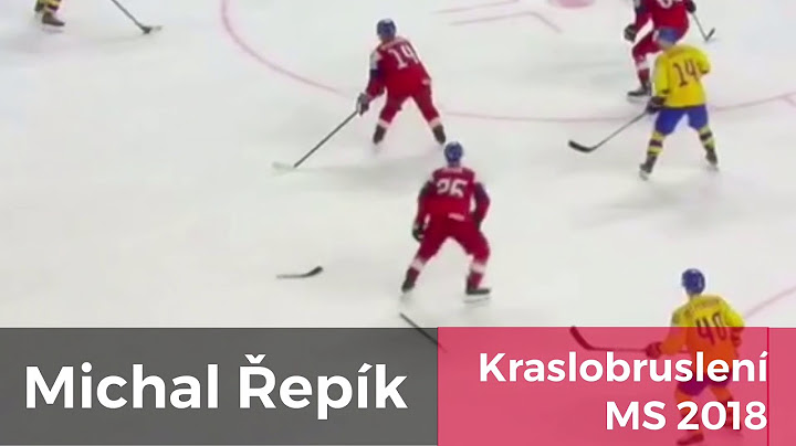 Michal Řepík MS 2018 - hokej - krasobruslení