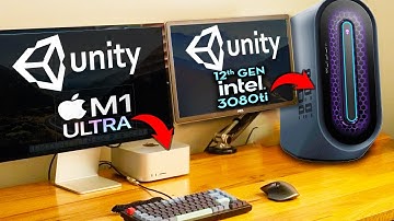M1 Ultra for Unity | vs RTX3080