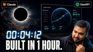 I Raced a Solar Eclipse With Claude Code + ChatGPT