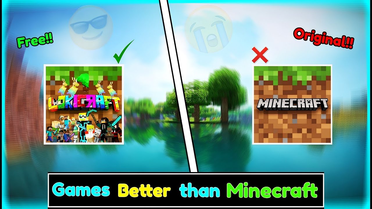 BEST 3 games better than Minecraft that will blow your mind 😱😲 - YouTube