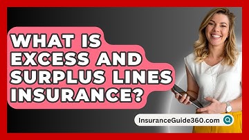 What Is Excess and Surplus Lines Insurance? -  InsuranceGuide360.com