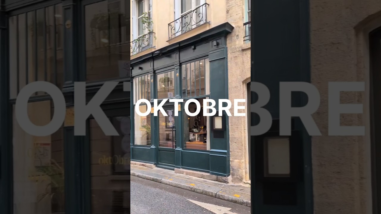Oktobre. A deceptively simple, yet refined and excellent bistronomy cuisine in a warm dining room