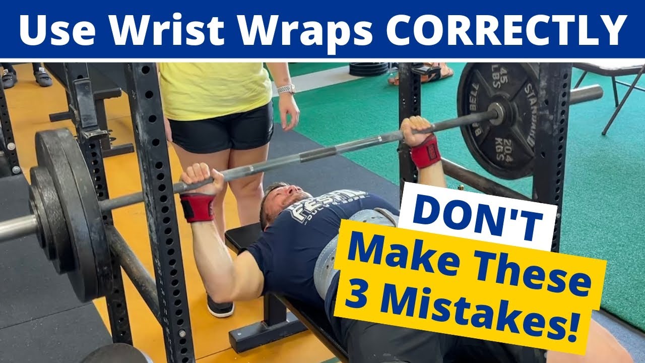 How to Use Wrist Wraps for Lifting Weights (STOP Making these 3 Mistakes!)  