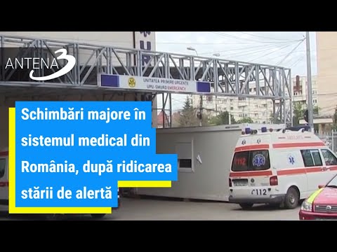 Schimbări majore în sistemul medical din România, după ridicarea stării de alertă