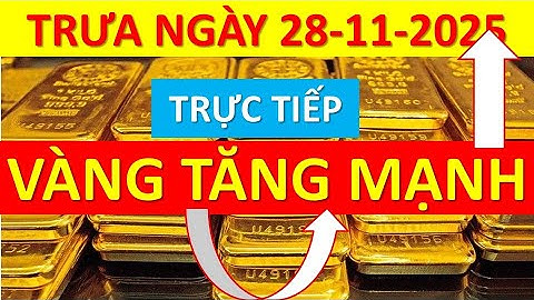 Trực tiếp: Giá Vàng Hôm Nay Trua 28/11 |Đăng Ký, Like Kênh Nhé|