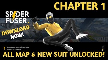 🕷️ Spider Fuser Gameplay Walkthrough Part 1 (iOS, Android)⚡FULL MAP + NEW SPIDER SUITS! UNLOCKED.