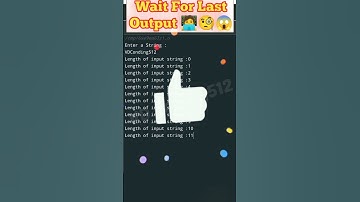 C Program to Find Length of the String |C Programming 💯😱🔥 #shorts #viral #short #coding #ytshort
