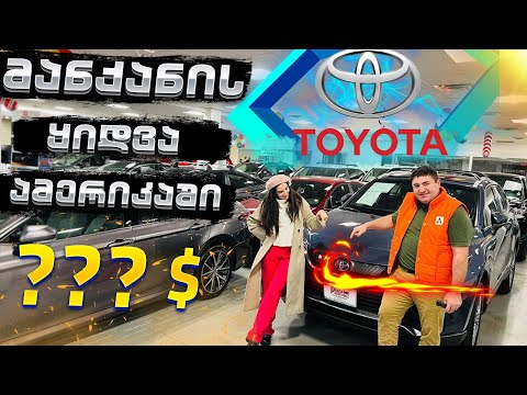 მანქანის ყიდვა ამერიკაში - Toyota Venza/USA Cars