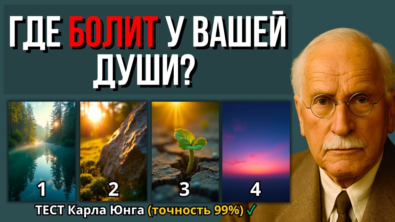 ГДЕ болит у вашей Души? — Точный ТЕСТ-диагностика по Юнгу