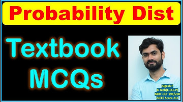 TEXTBOOK MCQs from PROBABILITY DISTRIBUTION_IMPULSE BATCH_MHT-CET