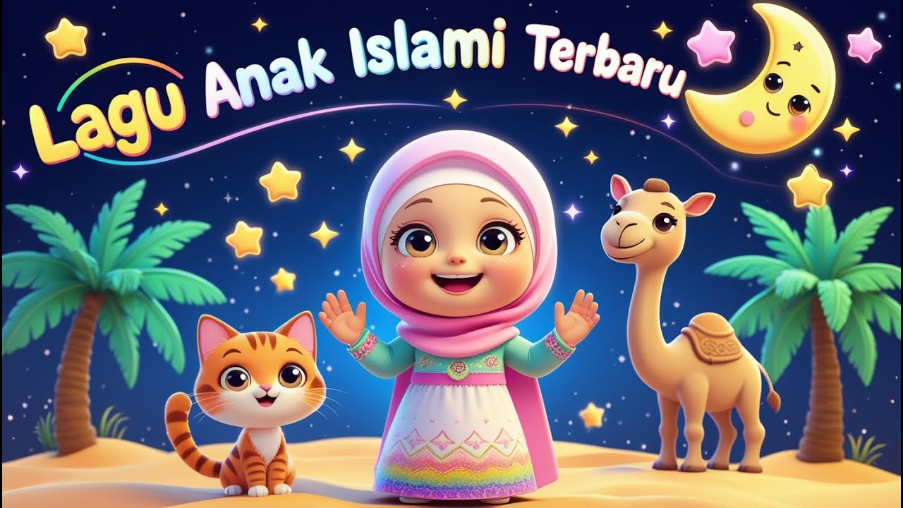 Lagu Anak Islami - Hasbi Rabbi Jallallah, Allahul Kahfi, Sholawat JIbril, dan Sholawat Anak Lainnya