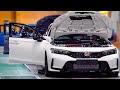 Civic type r production line in japan