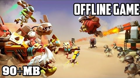 OFFLINE...Android Play Alien Creeps - Epic Tower Defense