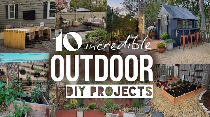 These 10 Outdoor Projects changed my entire Backyard | outdoor project ideas #diyprojects #backyard thumbnail