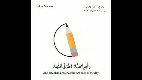 سورة هود  إِنَّ الْحَسَنَاتِ يُذْهِبْنَ السَّيِّئَاتِ ۚ