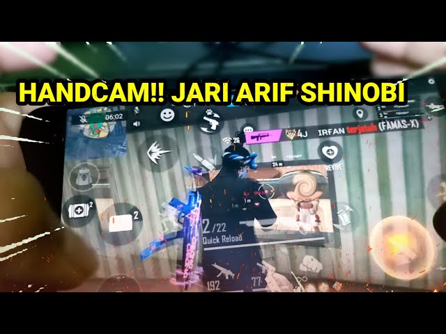 HANDCAM JARI ARIF SHINOBI class=