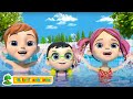 Schwimm lied | Zeichentrick für Kinder | Lehrvideos | Kinderreime auf Deutsch | Kindergarten