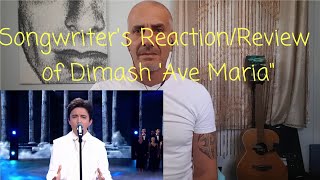 Songwriter&#39;s Reaction to Dimash &quot;AVE MARIA&quot; PHENOMENAL!!!