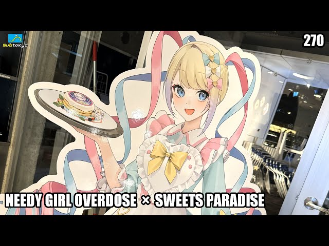 Needy Streamer Overload x Sweets Paradise Collab Cafe! class=