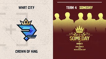 𝗪𝗛𝗔𝗧 𝗖𝗶𝘁𝘆 : 𝗖𝗿𝗼𝘄𝗻 𝗼𝗳 𝗞𝗶𝗻𝗴 | Team