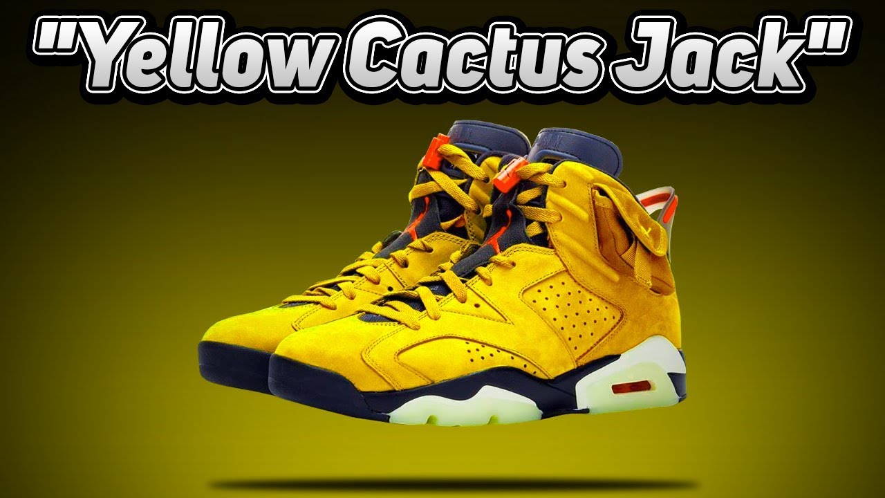 travis scott jordan 6 yellow