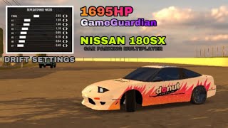 Дрифт настройка на Nissan 180sx в Car Parking Multiplayer!