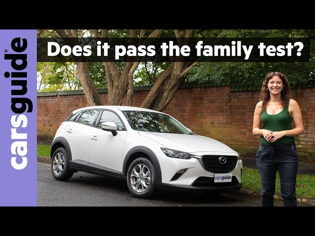 Is this small SUV big enough for a family? Mazda CX-3 2022 Maxx Sport 2WD review - 4K class=