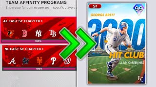 FASTEST Way To FINISH Team Affinity 1 MLB The Show 24