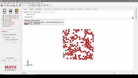 Simulation of mechanical properties of digital materials (part 3) - Workshops using GeoDict 2021