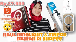 Lampu murah buat youtuber!! Review Ring Light 26cm. 