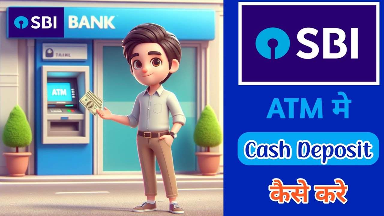 sbi-atm-cash-l-how-to-deposit-money-in-sbi-atm-l