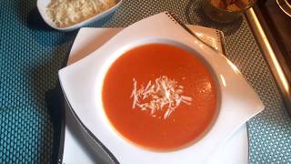 ТУРЕЦКИЙ ТОМАТНЫЙ СУП  (Domates çorbasi tarif )  | Turkish tomato soup