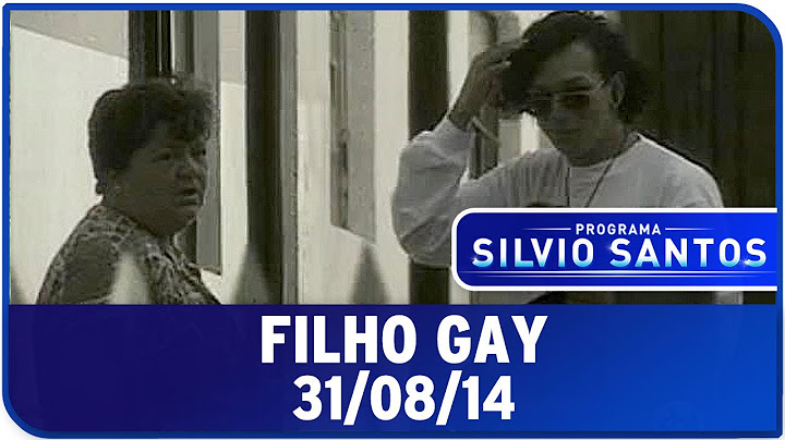 Câmera Escondida - Filho Gay 31/08/14