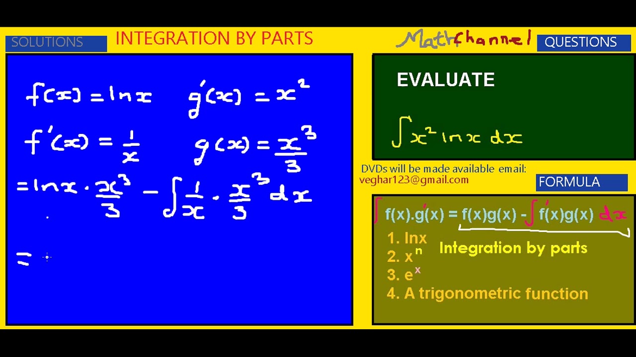 INTEGRATION BY PARTS X 2 Inx Dx YouTube integration-by-parts-x-2-inx-dx-youtube