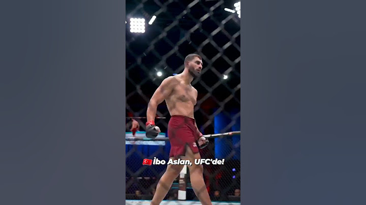 İbo Aslan'ın UFC'ye girdiği anlar! | #Shorts - #UFC - #İboAslan