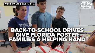 Back-to-school events help Florida foster families prepare for new school year