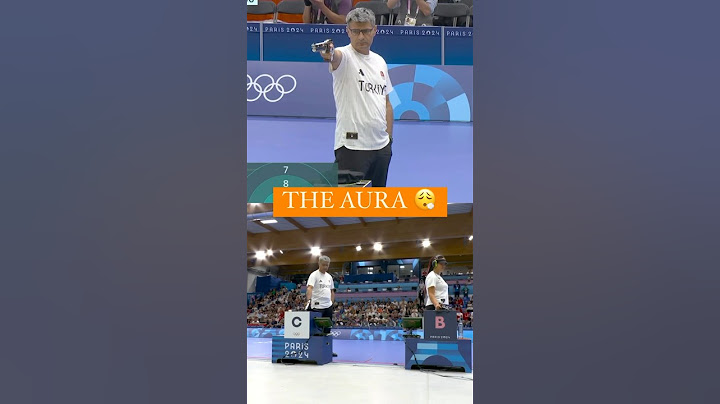 Yusuf Dikec just VIBING en route to silver 🥈