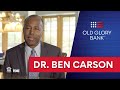 Dr ben carson  old glory bank