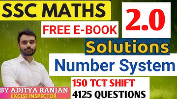 Number System 2.0 || aditya ranjan ebook 2 solution | aditya rajan book 2 solution | edu214
