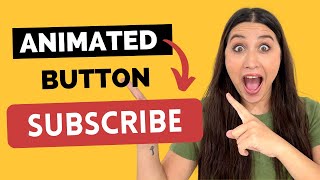 How to make a SUBSCRIBE BUTTON for your YOUTUBE VIDEOS - Canva iMovie Tutorial