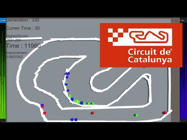 【AAKE】RACE TRACK LINE PT Race Track AI - Finding the Racing Line - YouTube
