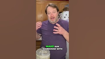 Cold Starter Straight from the Fridge? Yup, It Works! #SourdoughStarter #SourdoughMadeEasy