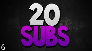 intro kỉ niệm 20 sub cho  bạn tuấn kiệt yt