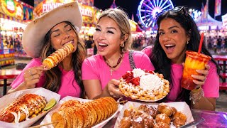 RATING FOOD AT THE FAIR W/ MAMA POOKIE 🎡🍟 * FUNNY ASF *