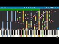 Impossible Canon in C! [Black MIDI]