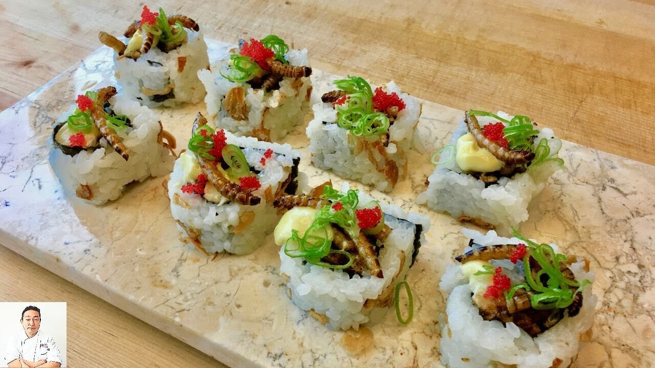 hiroyuki terada guinness EXTREME SERIES | LIVE Superworms Sushi