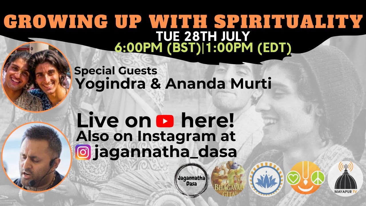 Growing up with Spirituality! With Yogindra & Ananda Murti - YouTube
